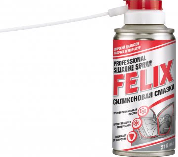 411041035 - Смазка силиконовая Felix Silicon spray - 210 мл