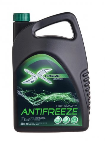 430206070 - Антифриз X-Freeze Green зеленый - 5 кг