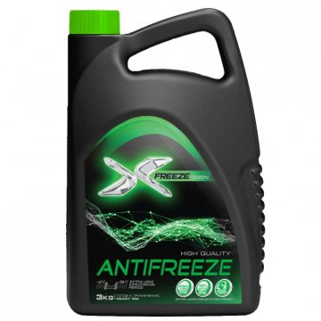 430206094 - Антифриз X-Freeze Green зеленый - 3 кг