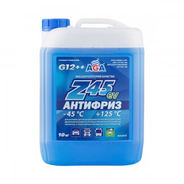 AGA307Z - Антифриз, Z45EV синий - 45, G12++  - 10 литров