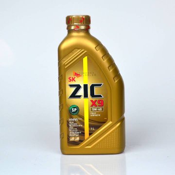 132000 - Масло моторное ZIC X9 5W40 SP синтетика - 1 литра