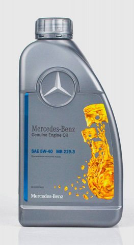 A000989850611AAEE - Масло моторное Mercedes-Benz 229.3 5W40 -  1 литр, производство Германия