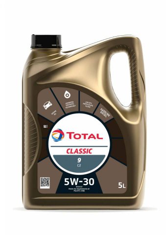 213856 - Масло моторное TOTAL CLASSIC 9 C2 5W30 - 5 литров