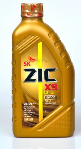 132200 - Масло моторное ZIC X9 LS 5W30 синтетика - 1 литр