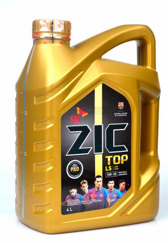 162612 - Масло моторное ZIC TOP LS 5W30 синтетика - 4 литра