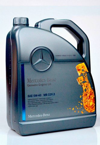 A000989850613AAEE - Масло моторное Mercedes-Benz 229.3 5W40 -  5 литров, производство Германия