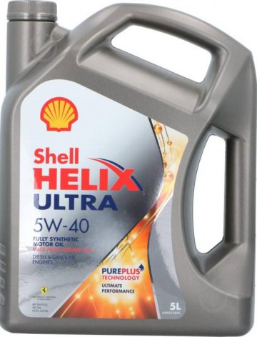 550052838 - Масло моторное Shell Helix Ultra 5W40 - 5 л.