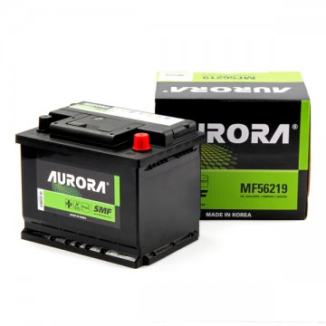 Аккумулятор AURORA MF56219 L2  62Ah 540A, 242х175х190 о.п (-+)
