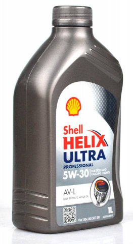 550048476 - Масло моторное Shell Helix Ultra Professional AV-L 5W-30 VOLKSWAGEN -  1 литр (VW 504/507)