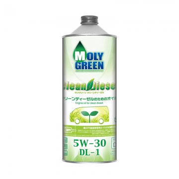 0470124 - Масло моторное Moly Green  CLEAN DIESEL DL-1 5W30 -  1 литр (c сажевым фильтром DPF)