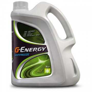 2422210126 - Охлаждающая жидкость G-Energy Antifreeze 40 (зелёный) -  5 л