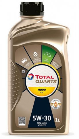 10980301 - Масло моторное TOTAL QUARTZ 9000 NFC 5W-30 - 1 литр