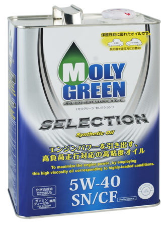 0470089 - Масло моторное MOLYGREEN SELECTION SN/CF 5W-40 -  4 литра