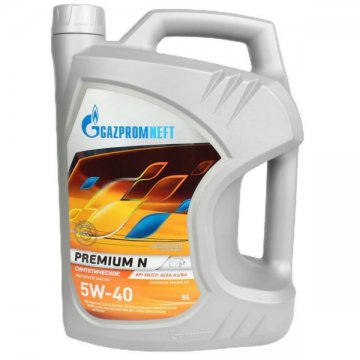2389907002 - Масло моторное Газпромнефть Premium N 5W-40 - 5 л
