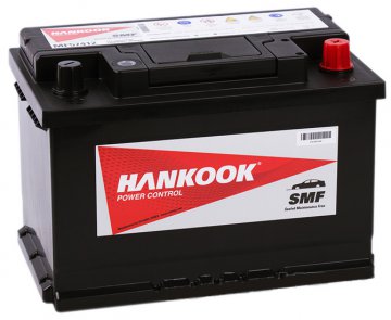 MF57412  Аккумулятор HANKOOK , 74Ah 680A 277х174х188 о.п (-+), 6СТ-74.0