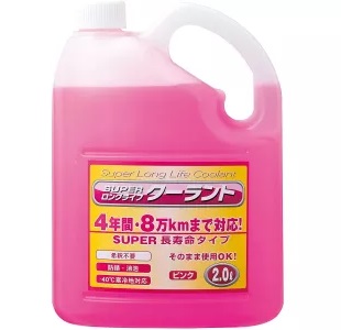 J108 - Антифриз Joyfull Super Coolant PINK -40 LLC розовый - 2 литра