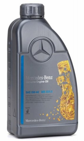 A000989630811AAEE - Масло моторное Mercedes-Benz 229.5 5W40 -  1 литр, производство Германия