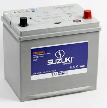 SZ75D23L - Аккумулятор SUZUKI, Asia 66Ah 560A 238х178х225 о.п (-+), 6СТ-66.0 с нижним бортиком