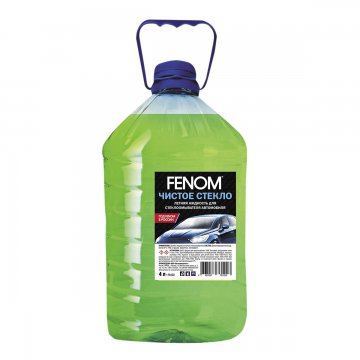 FN122N - Летняя жидкость для стеклоомывателя автомобиля Чистое стекло - 3,86 л