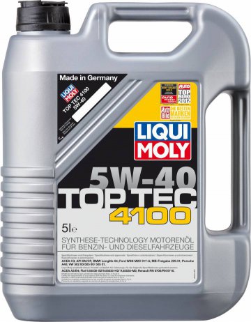 9511 - Масло моторное Liqui Moly Top Tec 4100 5W40 -  5 л (7501)