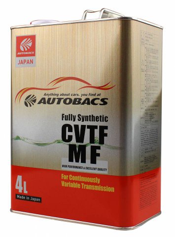 A00033248 - Масло трансмиссионное AUTOBACS CVTF MF Fully Synthetic -  4 л