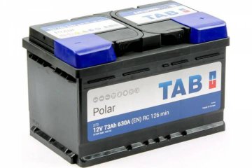 246073 - Аккумулятор TAB Polar 6СТ-73.0 о.п. 73Ah 630A, 278х175х175 низкий (-+)