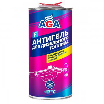 AGA813F - Антигель для дизельного топлива - 750 мл