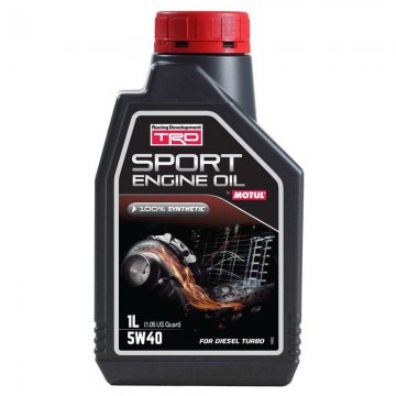 110942 - Масло моторное TRD Sport Engine Oil 5W-40 Diesel C3  - 1 литр