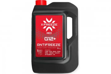 430140009 - Антифриз X-Freeze Red G12+, -40С красный - 5 кг