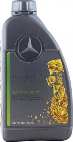 A000989690611ABDW - Масло моторное Mercedes-Benz 229.51 5W30 -  1 литр, производство Германия