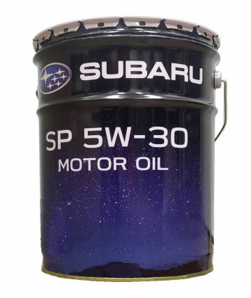 K0225-Y0330 - Масло моторное Subaru 5W30 SP синтетика бензин - 20 литров Япония
