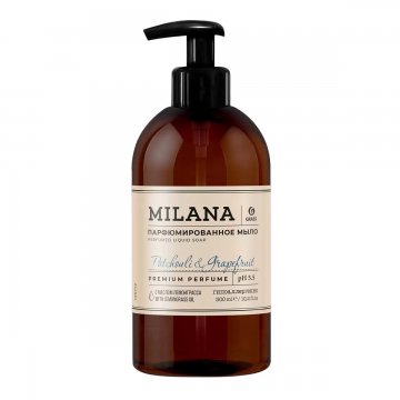 125712 - Жидкое парфюмированное мыло Milana "Patchouli&Grapefruit" - 300 мл