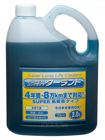 J109 - Антифриз Joyfull Super Coolant BLUE бирюзовый - 2 литров