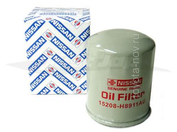 15208-H8911 - Фильтр масляный NISSAN Micra, Note, Primera, Serena, Sunny, INFINITI G20