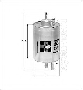 KL167 - Фильтр топливный