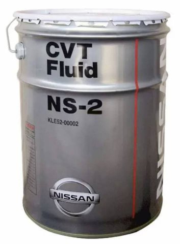 KLE52-00002 - Жидкость для вариаторов Nissan CVT NS2 - 20 литров