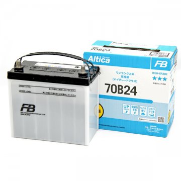Аккумулятор FB 70B24L Altica HIGH-GRADE, JAPAN-стандарт, 55Ah 520A 234x127x220 (-+)