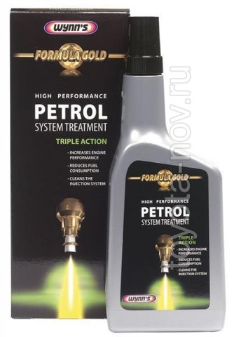 W70701 - WYNNS High Performance Petrol System Treatment - Бензиновая присадка ЭКСТРА ЭФФЕКТ - 0,5 литра