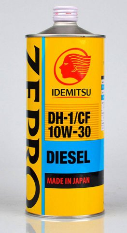 2862-001 - Масло моторное Idemitsu  ZEPRO Diesel 10W30 DH-1/CF - 1 литр