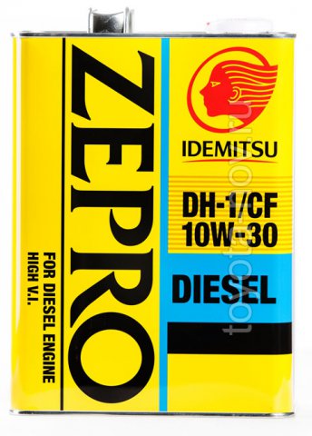 2862-004 - Масло моторное Idemitsu  ZEPRO Diesel 10W30 DH-1/CF - 4 литра