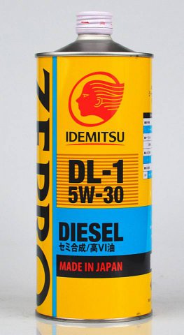 2156-001 - Масло моторное Idemitsu  ZEPRO DIESEL DL-1 5W30 -  1 литр (c сажевым фильтром DPF)