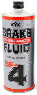 58-058 - Жидкость тормозная KYK BF-4 (DOT-4) - 0,5 литра