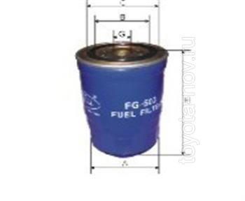 FG503 - Фильтр топливный NISSAN Almera (2000-2011)
