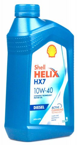 550021837 - Масло моторное Shell Helix HX7 Diesel 10W40 -  1 л (550046357)