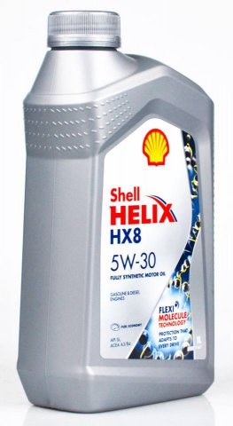 550040462 - Масло моторное Shell Helix Synthetic HX8 5W30 -  1 л (550046372)