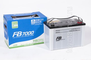 Аккумулятор FB 115D31L серия 7000, JAPAN-стандарт, 90Ah 781A, 304x171x225  (-+)