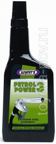 W29393 - WYNNS Petrol Power 3 - Бензиновая присадка для очистки топливной системы - 0,5 литра