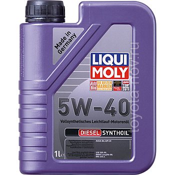 1926 - Масло моторное Liqui Moly  Synthoil Diesel 5W40 -  1 л (1340)