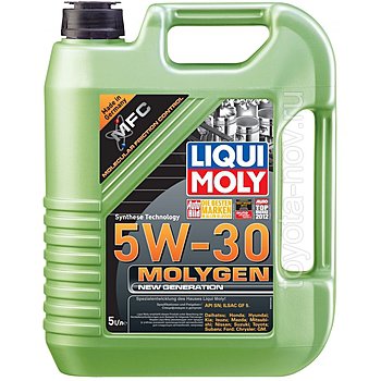 9043 - Масло моторное Liqui Moly Molygen New Generation  5W30 -  5 л (9952)