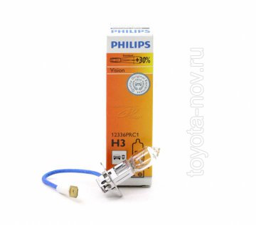 12336PRC1 - Лампа H3 PHILIPS Vision Premium  +30%